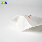 Çevre Dostu Beyaz Kraft Kağıt Torba Kağıt Gıda Ambalajı Doypack Dik duran torba