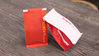 FSC Japonya kraft kağıdı flekso baskı Düz ​​Tabanlı Kese teneke kravat gıda paketi