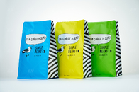 Kraft Kağıt Düz Tabanlı Kese Günlük Gıda Kahve Çekirdekleri Ambalajı İçin Özel Tasarım