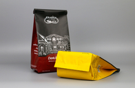 Valf 250g Mat Finish ile Kompostlanabilir Kahve Paketleme Torbası